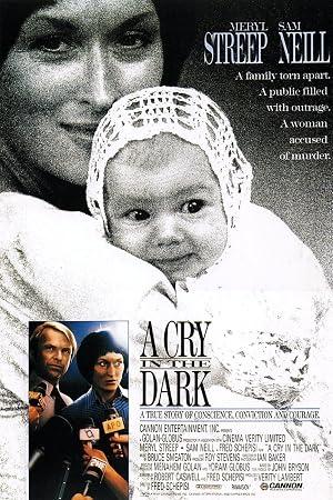 movie poster for A CRY IN THE DARK